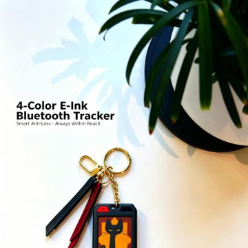 1.54-inch 4-Color E-Paper Luggage Anti-Lost Tracker
